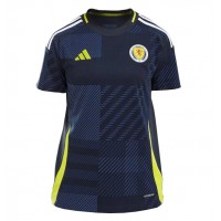 Camiseta Escocia Primera Equipación para mujer Eurocopa 2024 manga corta